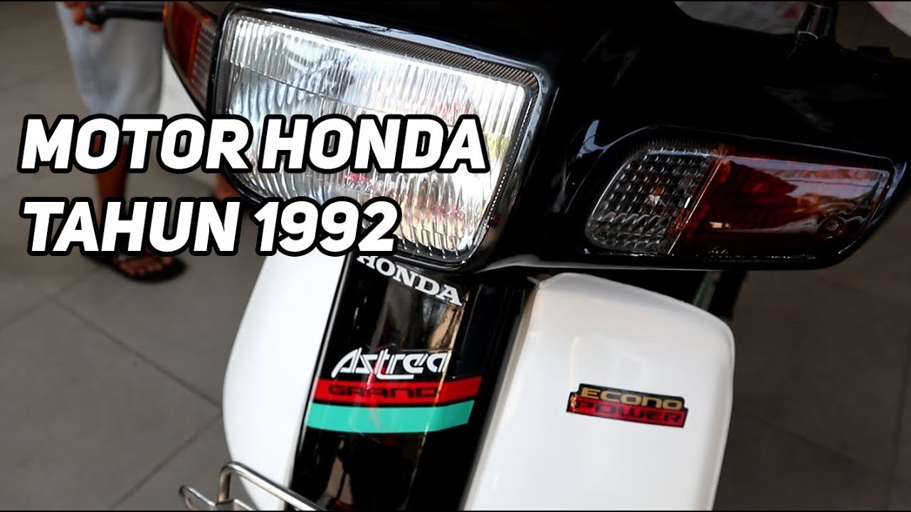 RESTORASI Honda Astrea Grand 1992 bulus - Gress seperti keluar dari showroom! #honda