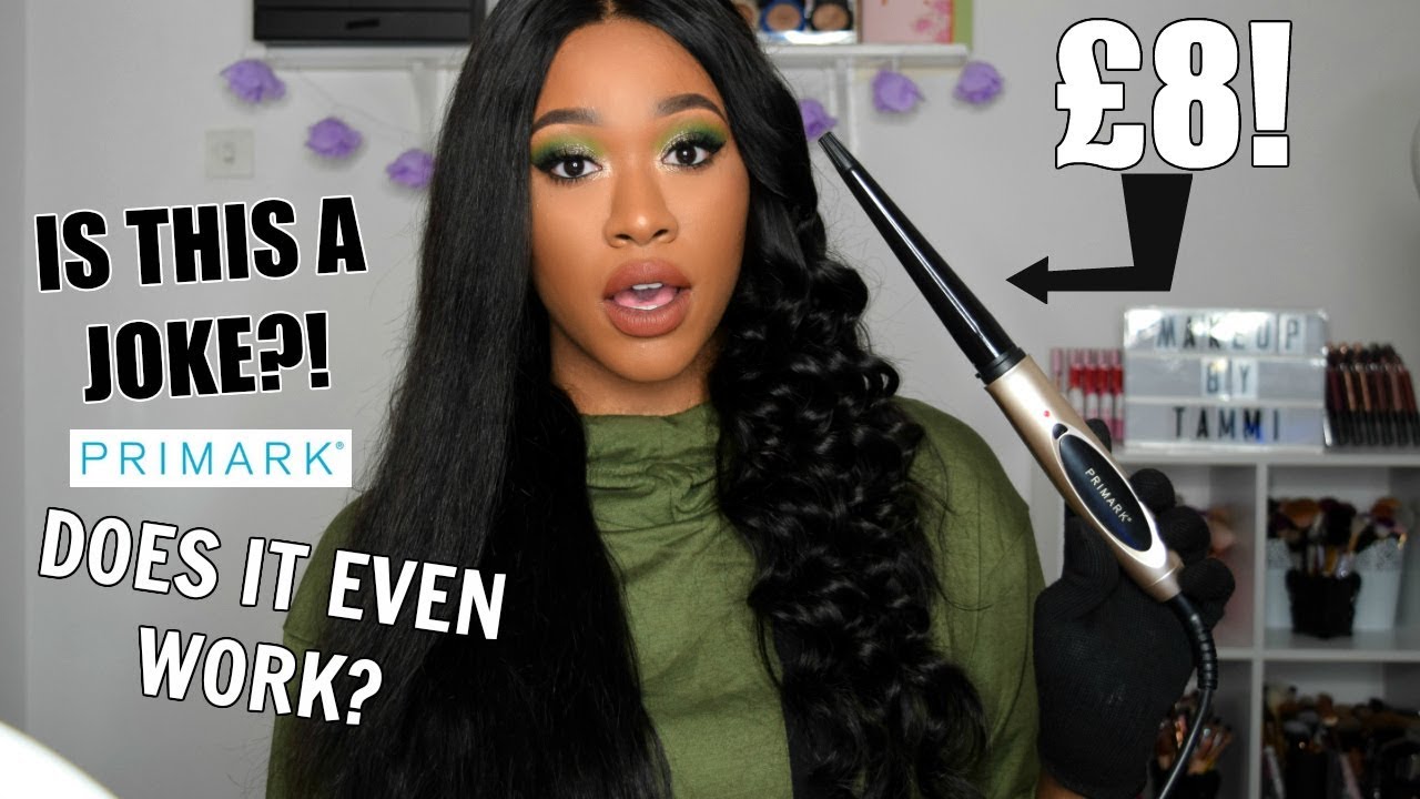 TESTING PRIMARK £8 CURLING WAND ft  Ali Grace Hair