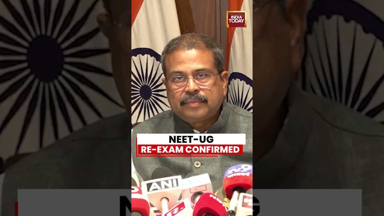 NEET UG 2026: Dharmendra Pradhan Confirms Re-Exam on June 21 #neetug2026 #dharmendrapradhan