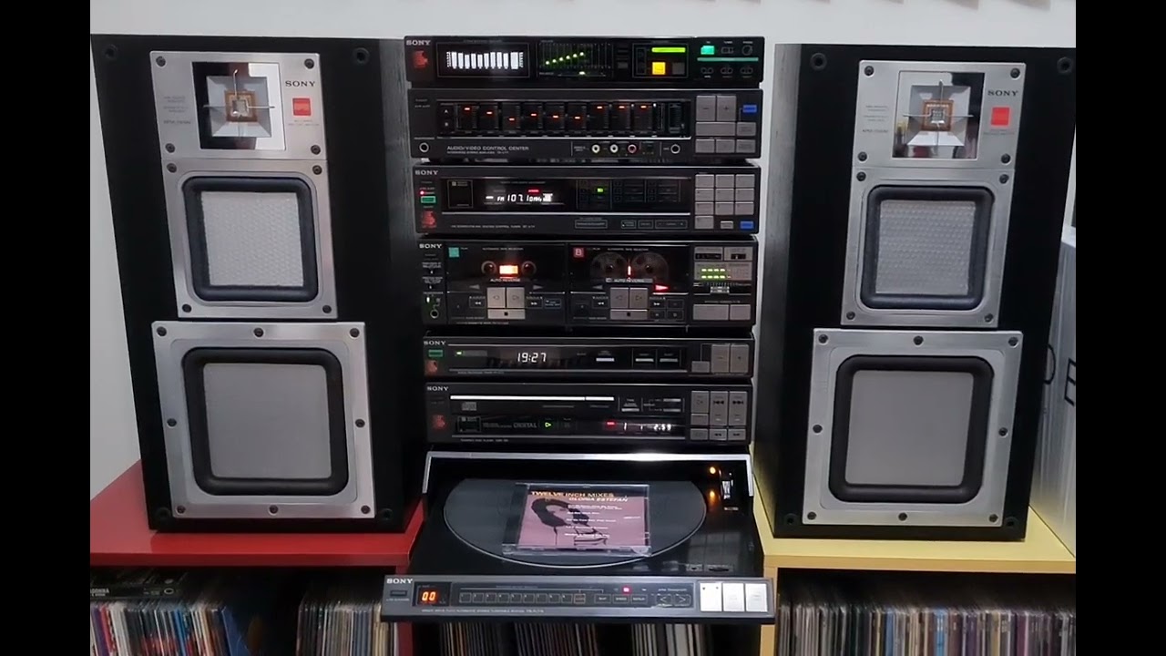 Sony Liberty CD Av-9w - 1985 - Sony Precise V77