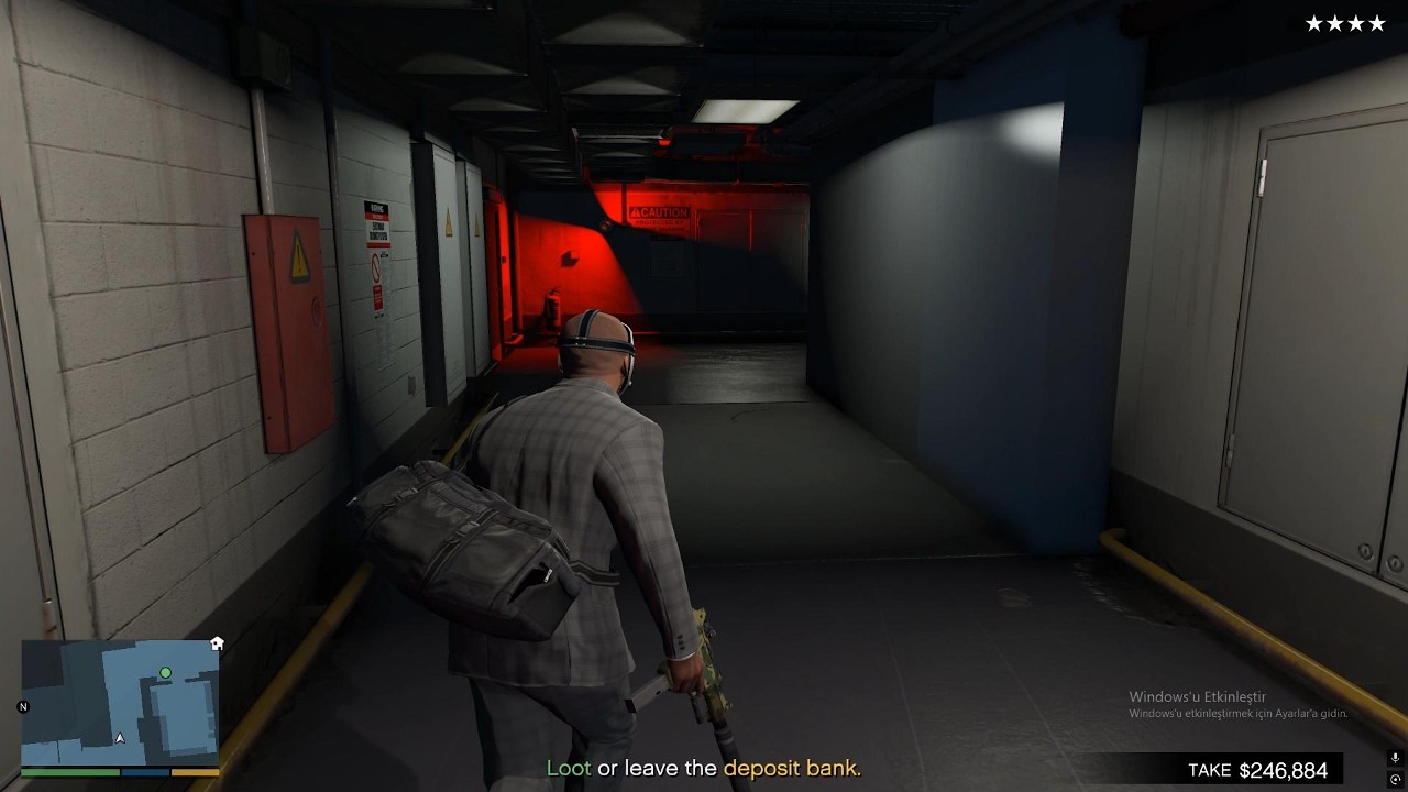 Deposit Bank Heist With Franklin. GTA 5