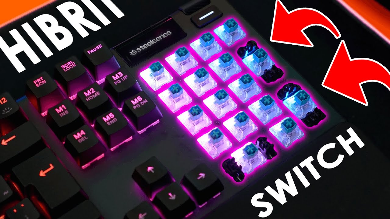 BLUE HİBRİT MEKANİK Switch de NEYMİŞ?? - YENİ SteelSeries APEX 5 İncelemesi