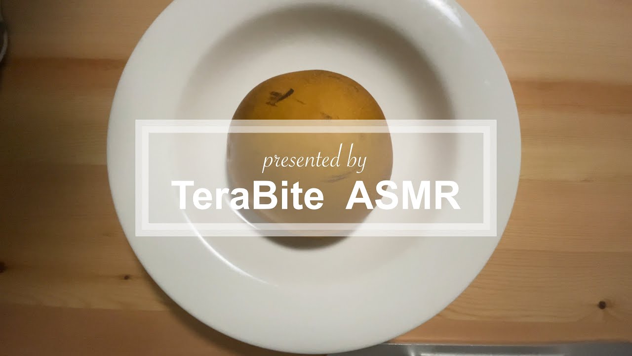 【男声ASMR】梨を剥いて食べる 咀嚼音 Eating sounds Pears
