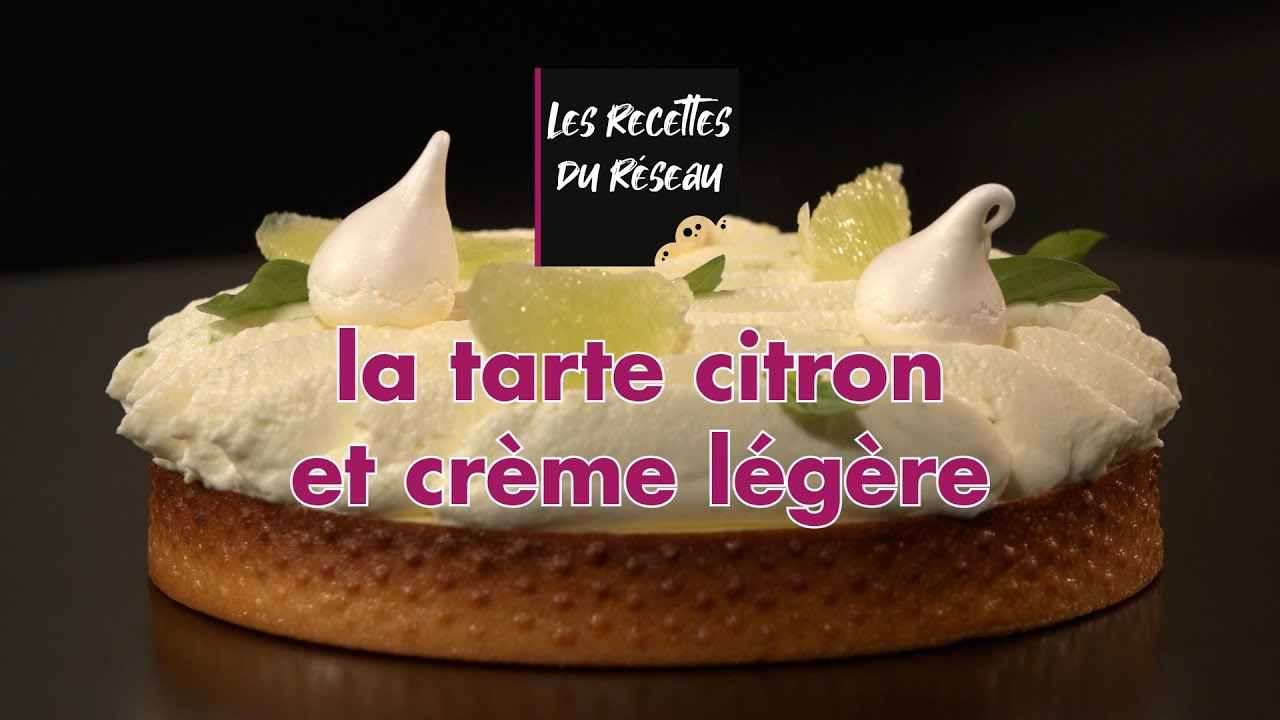Tarte au citron et  crème légère - Debic