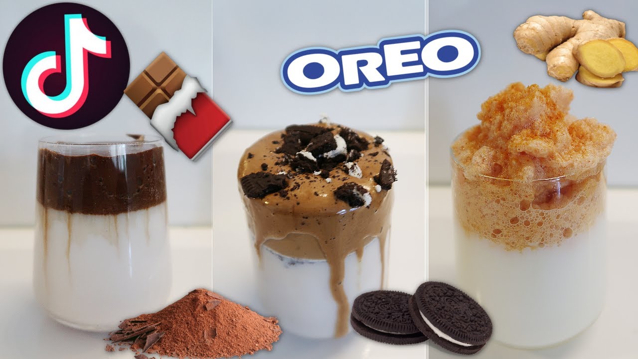 TIKTOK-kaffet på olika vis! (Oreo, choklad mm)