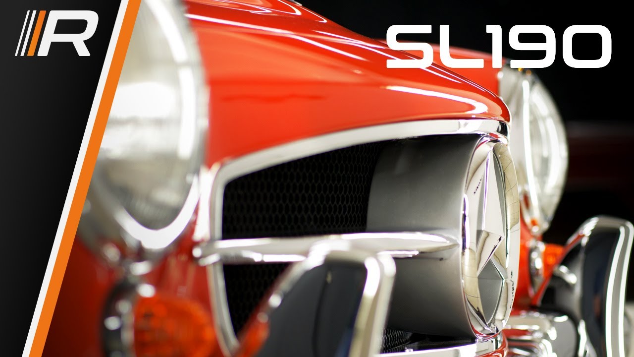 Mercedes SL190 - Car Porn! Echt jetzt? So ein Oldtimer h&auml;tte jeder gerne in seiner Garage ;)