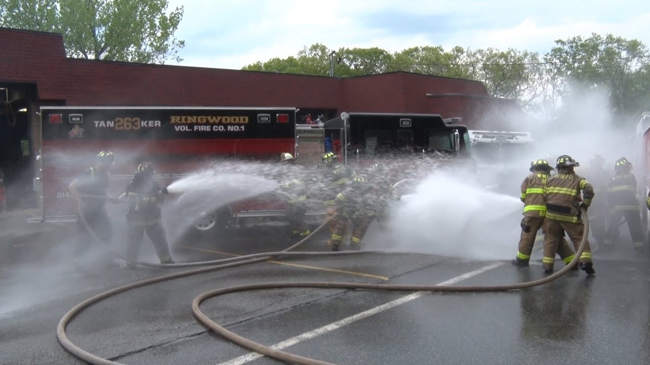 Ringwood,NJ Fire Department Double Wetdown  5/14/16
