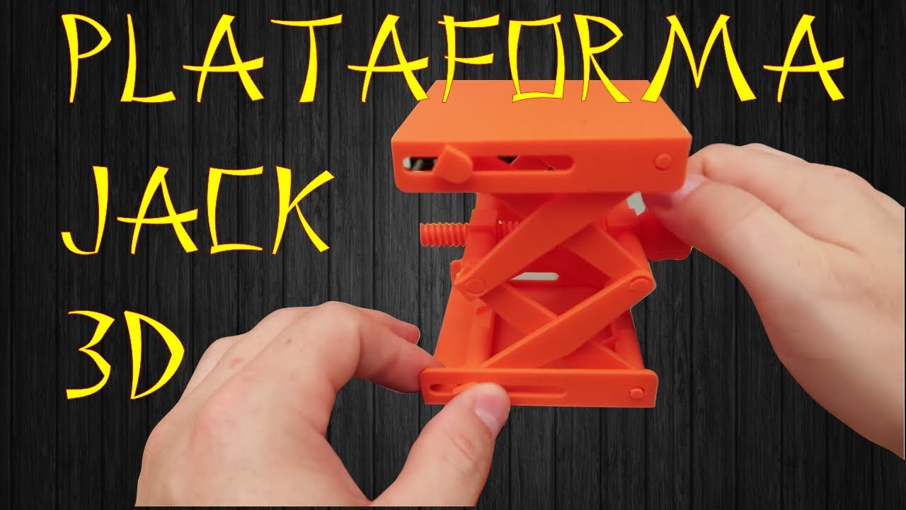 Anet A8 Impressora 3D - Imprimindo Plataforma Jack. Será que FUNCIONA?