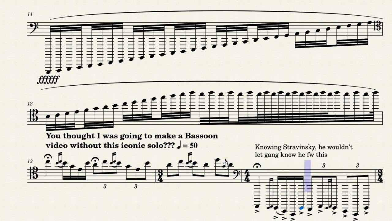 Beginner Friendly Bassoon Warm Up 😊