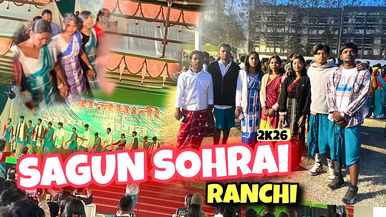 Rajdhani Sohrai 🌿| Ranchi | 31st january 2026 |Santhali vlog| 
