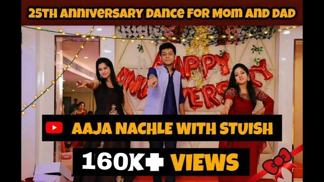 25th Anniversary Dance | For Mom Dad | Nachle with Stuish
