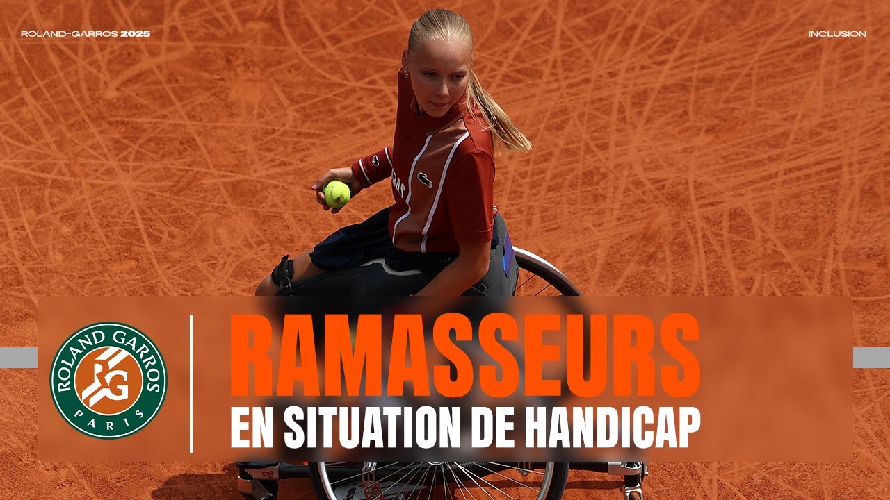 Ramasseurs de balles en situation de handicap | Roland-Garros 2025