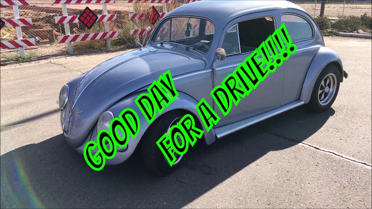 Cruising My Pops 1956 VW Bug!!! Mileage Unknown Ep5