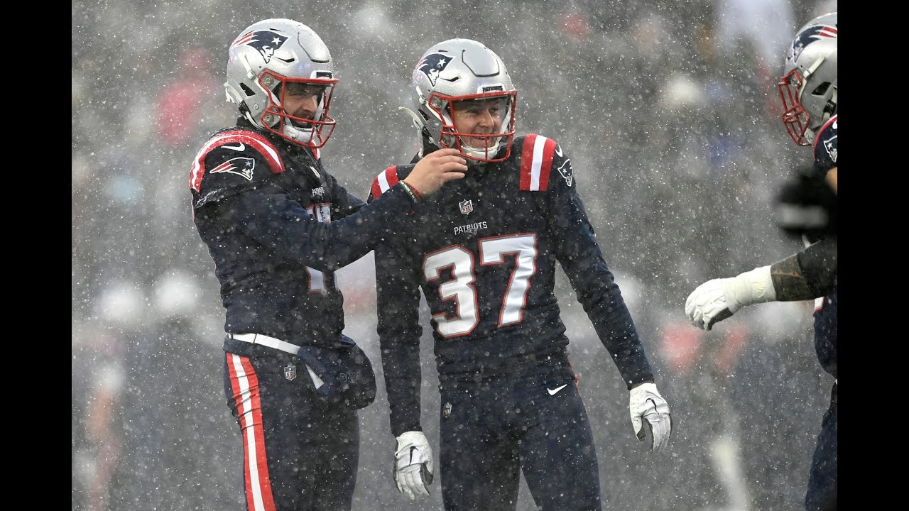Bryce Baringer - Punts - New England Patriots vs New York Jets - NFL Week 18 2023