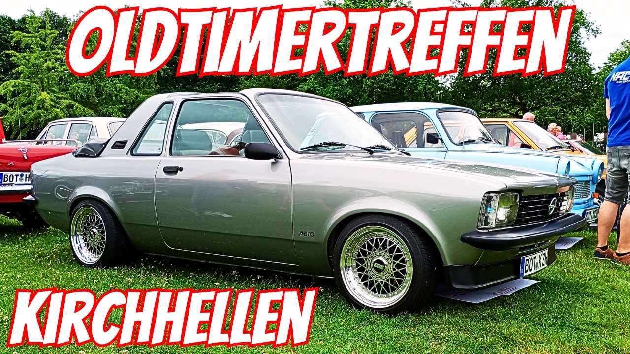 Oldtimertreffen Kirchhellen Bottrop - 15.06.2025 - Ruhrgebiet NRW  - Oldtimer Auto Treffen