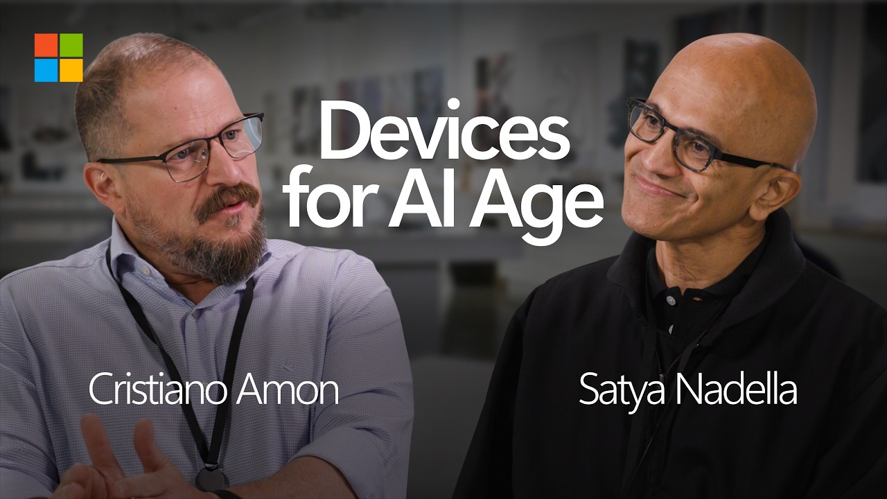 Qualcomm CEO on the future of agents and devices | Satya Nadella at Microsoft Build 2026