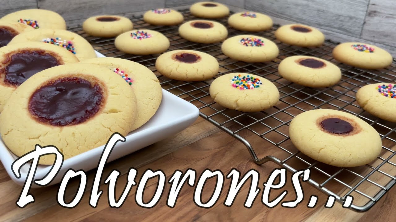 Receta de Polvorones tradicionales sin manteca ni aceite