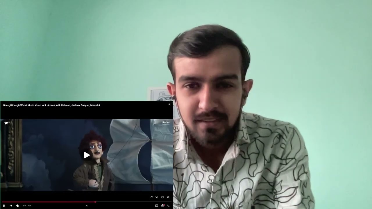 Bheegi Bheegi Official Music Video A.R. Ameen, A.R. Rahman, Jasleen REACTION VIDEO | MUSICAL RECORDS