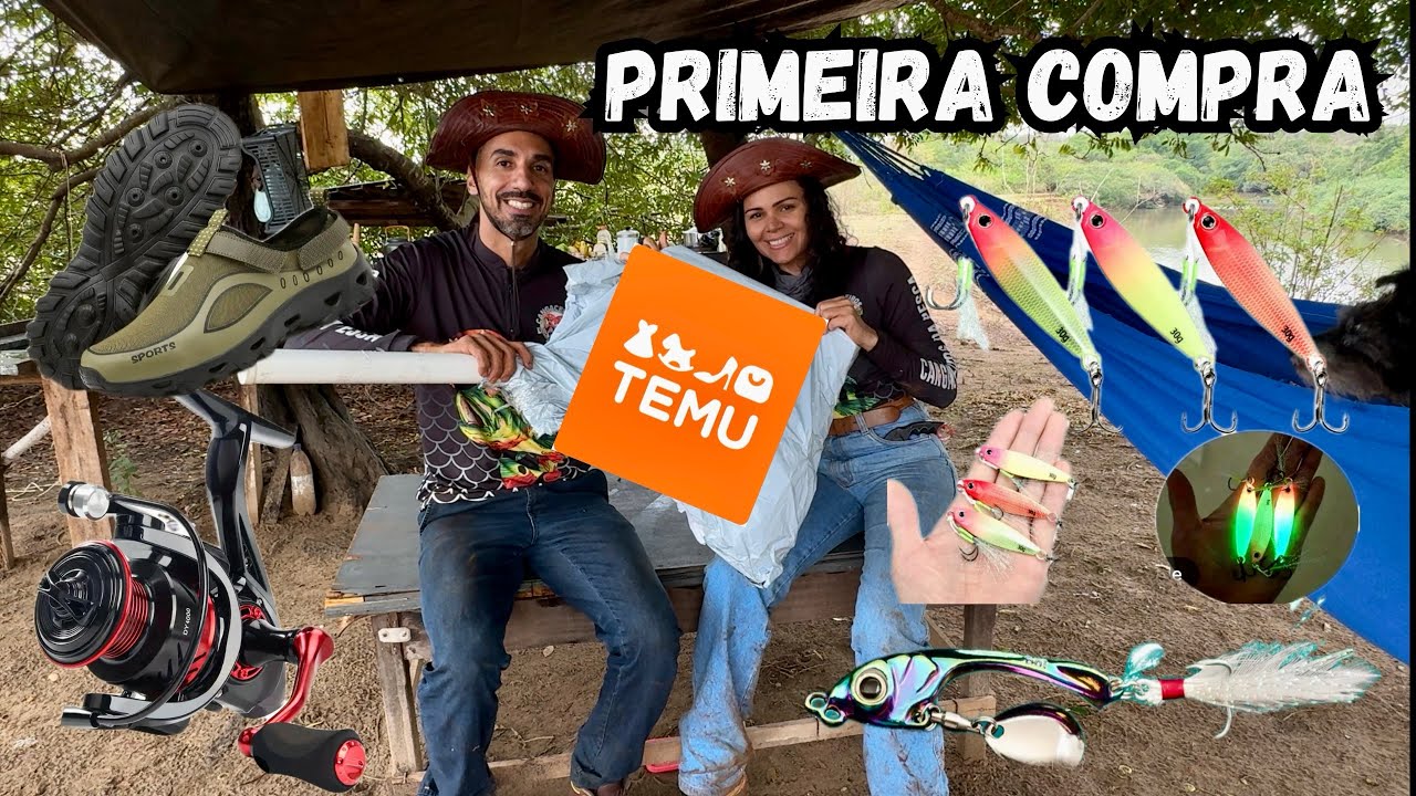 PRIMEIRA COMPRA NA TEMU , PRODUTOS PARA PESCARIA. GANHE CUPOM GRÁTIS 
