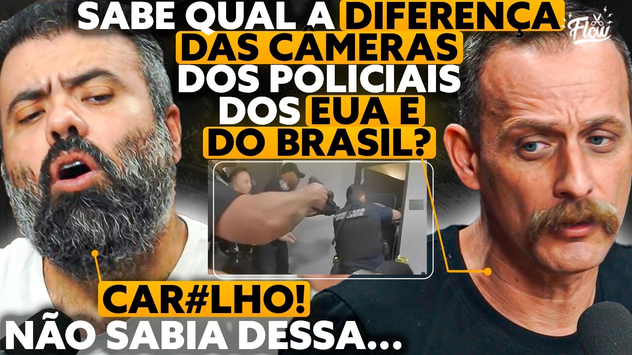 EUA X BRASIL: VOC&Ecirc; vai se SURPREENDER com a REALIDADE de um POLICIAL... [com SGT Nantes]