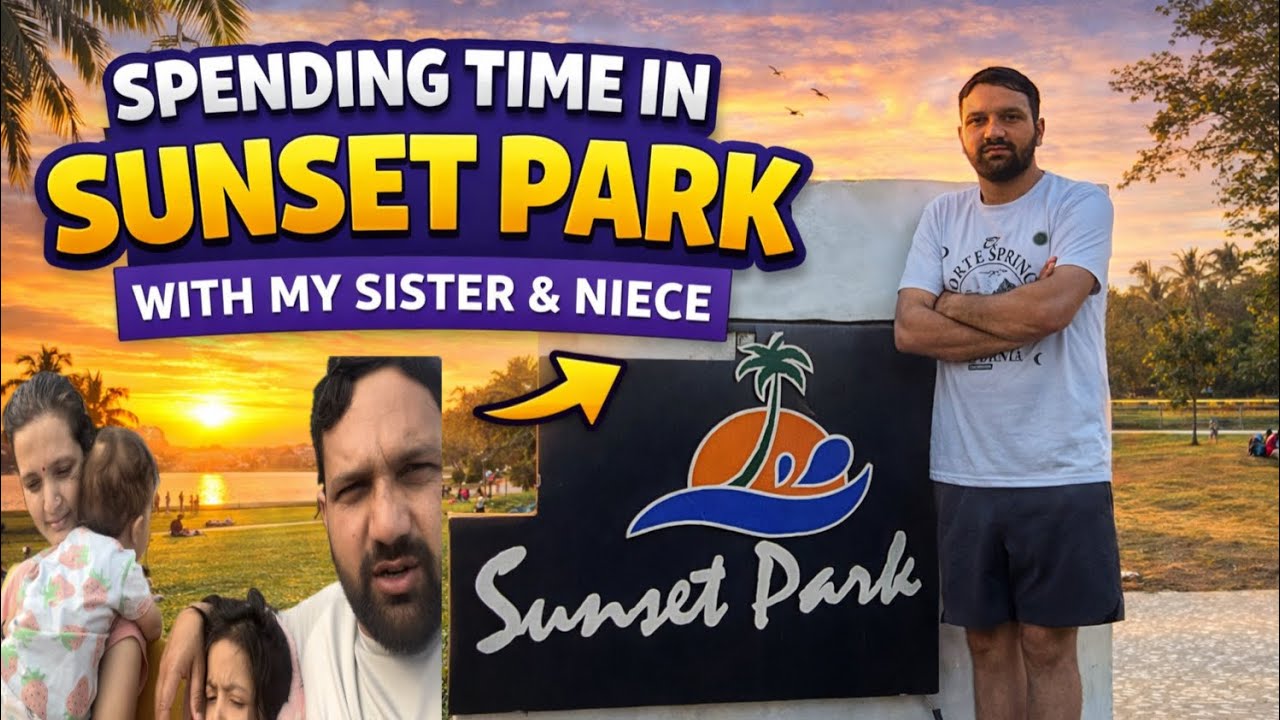Family time❤️ at Sunset  park 🌅 || 