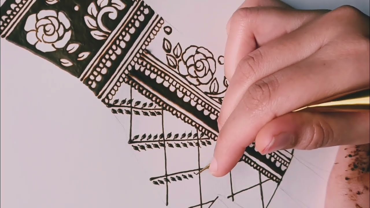 Simple mehndi design | Back hand mehndi design | Easy mehndi designs | Trending mehendi designs 