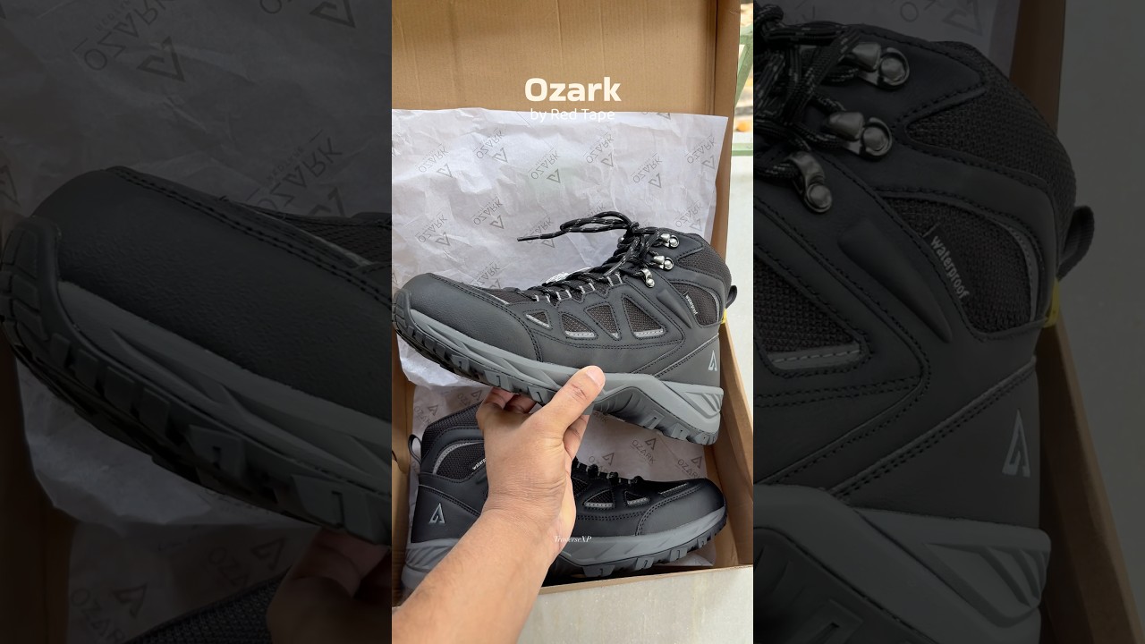 Red Tape Ozark Trekking Shoes | Waterproof Budget Shoe Under Rs 2000 | Unboxing #shorts