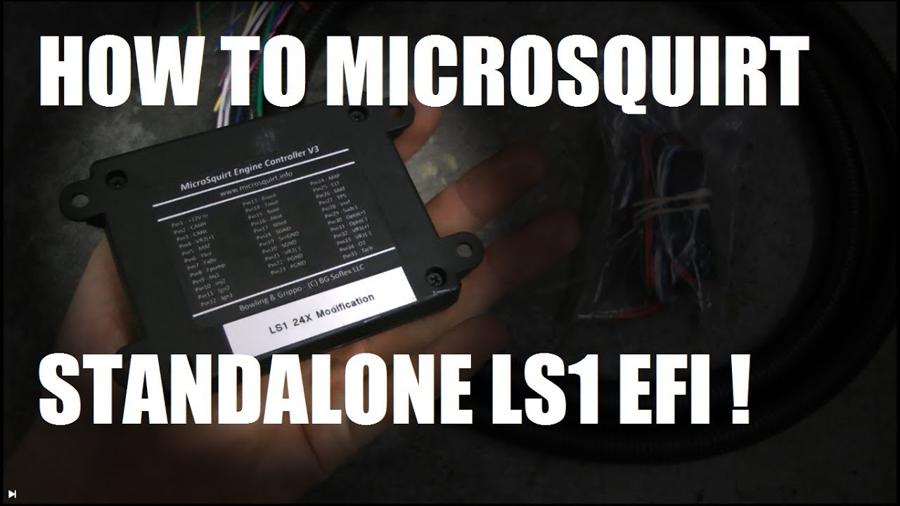 Как сделать автономный EFI на вашем двигателе LS!