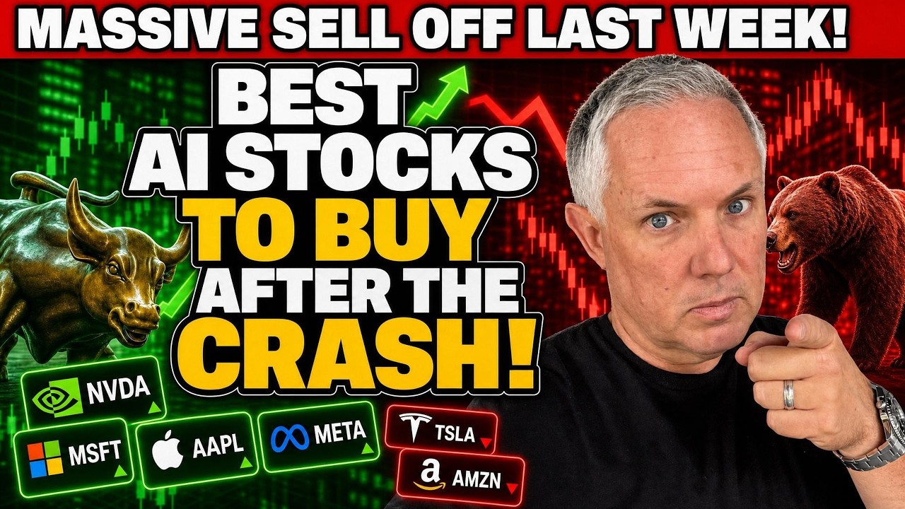 BEST AI STOCKS TO BUY RIGHT NOW AFTER THE HUGE AI STOCK SELL OFF LAST WEEK!