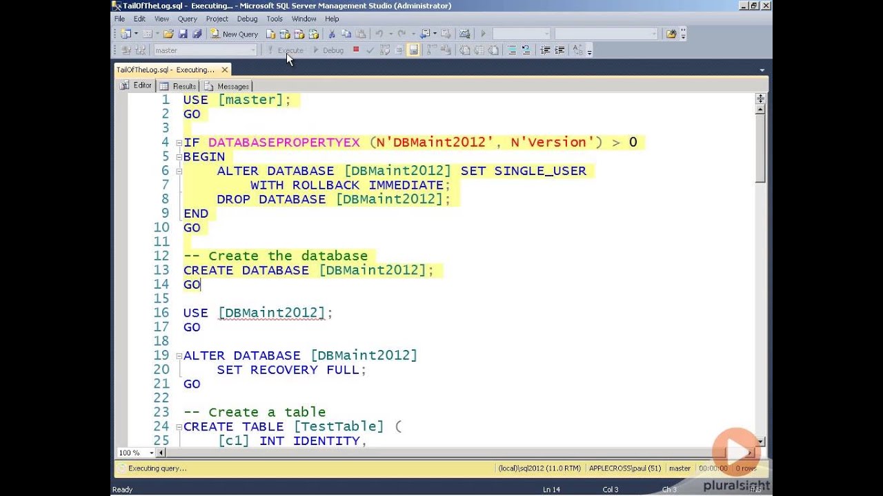 Get Better SQL Server Recovery by Grabbing The Log By The Tail