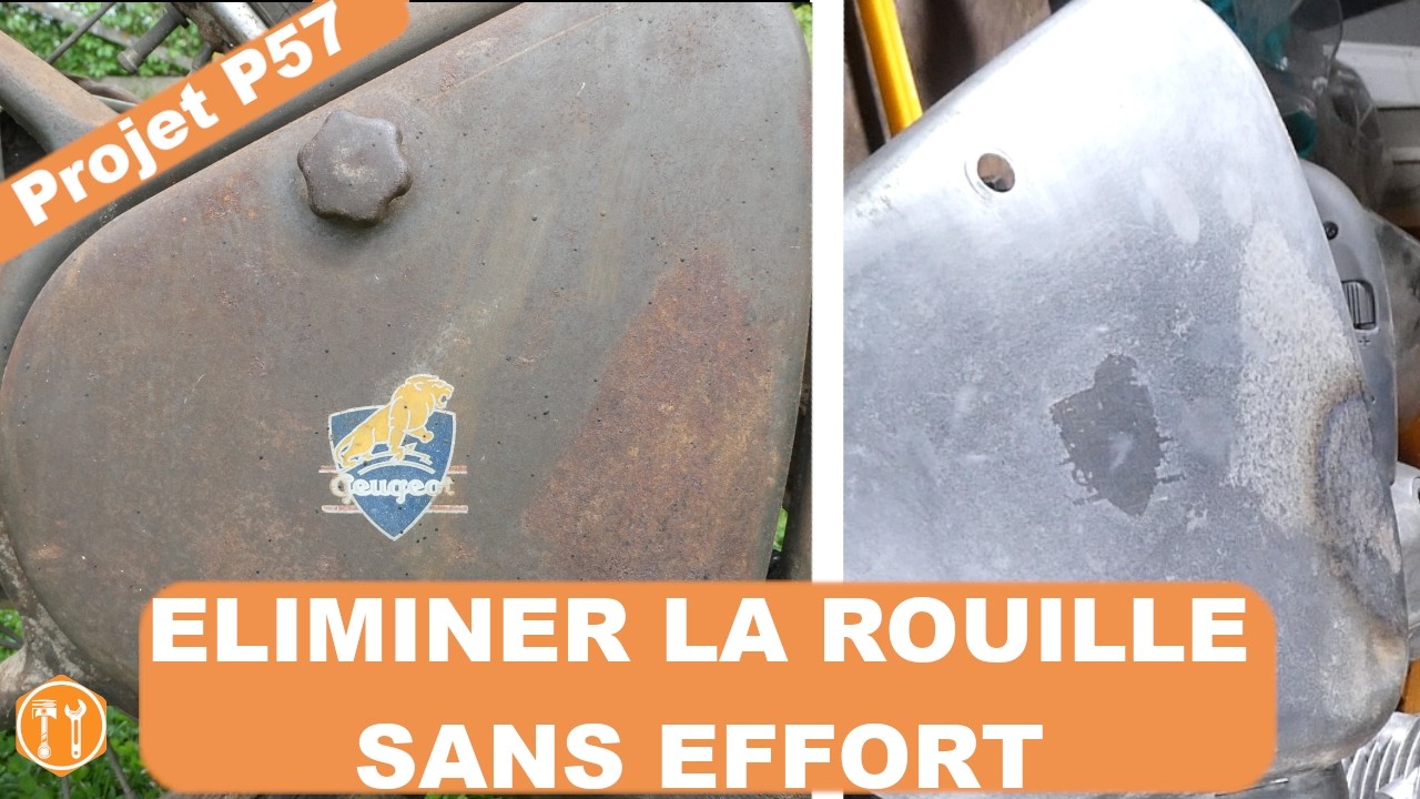 Test de plusieurs méthodes de dérouillage