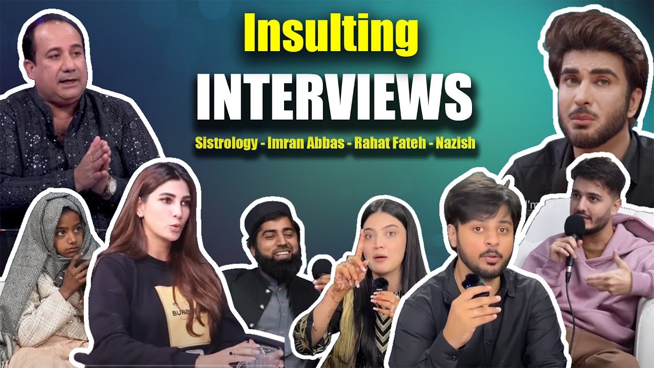Most Insulting INTERVIEWS of Youtubers and Celebrities !!!