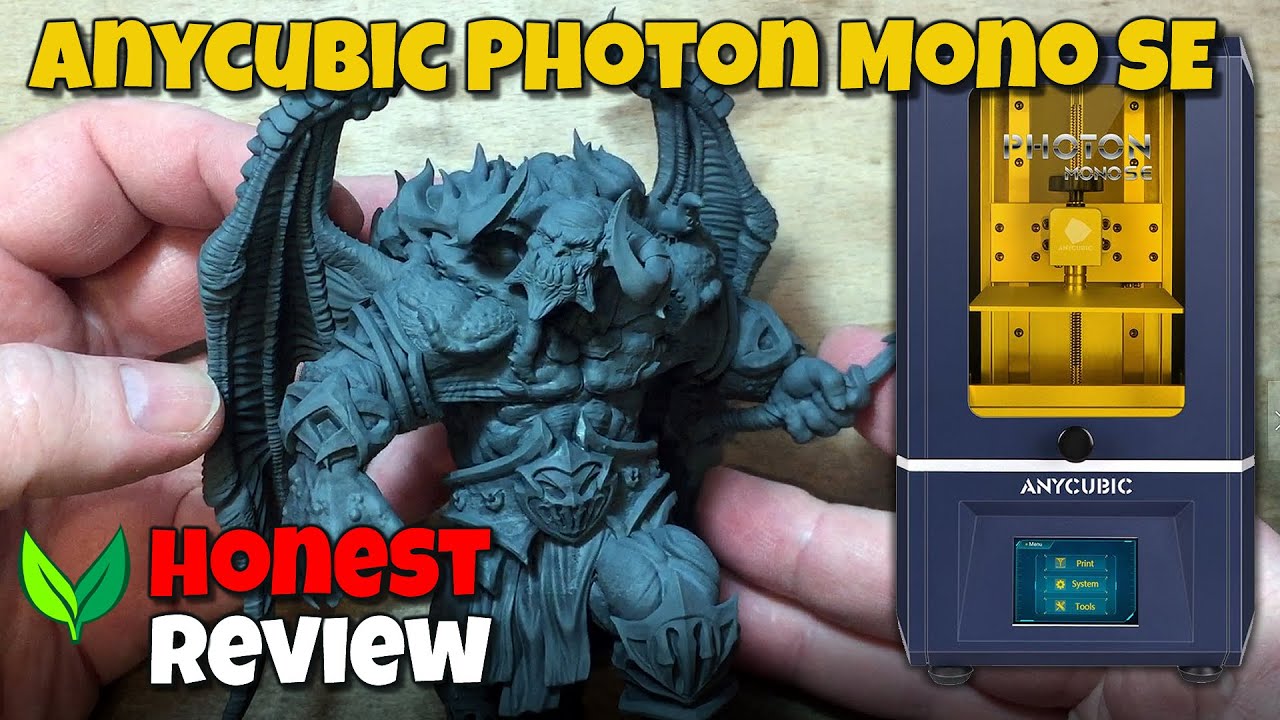 Anycubic Photon Mono SE HONEST review by VOGMAN