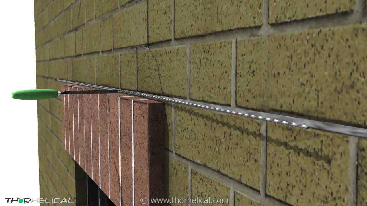 Lateiherstel - Stainless Steel Reinforcing Bars for Structural Lintel Repairs