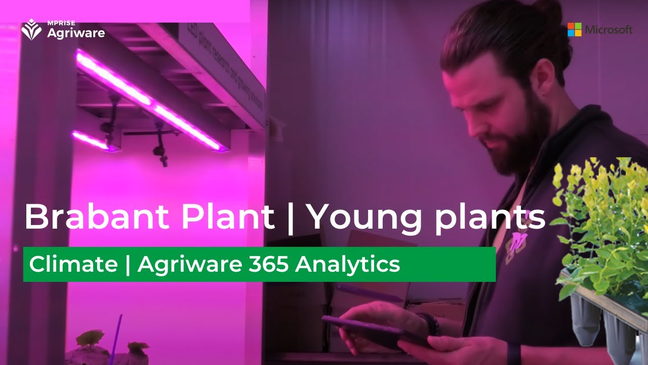 Klimaat Analytics Brabant Plant Young Plants met Agriware 365