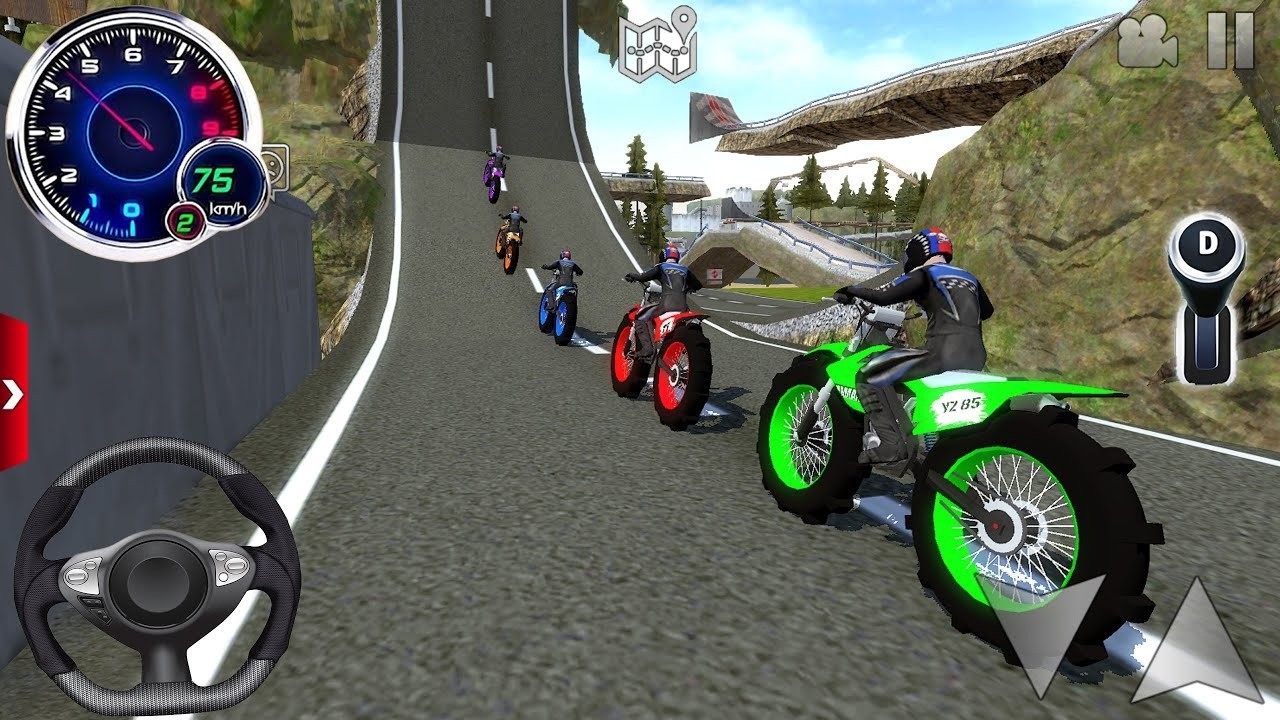 Juego De Motos - Prueba Extrema de Motocicletas #2 - Dirt Bike Off-Road Outlaws Android Gameplay FHD