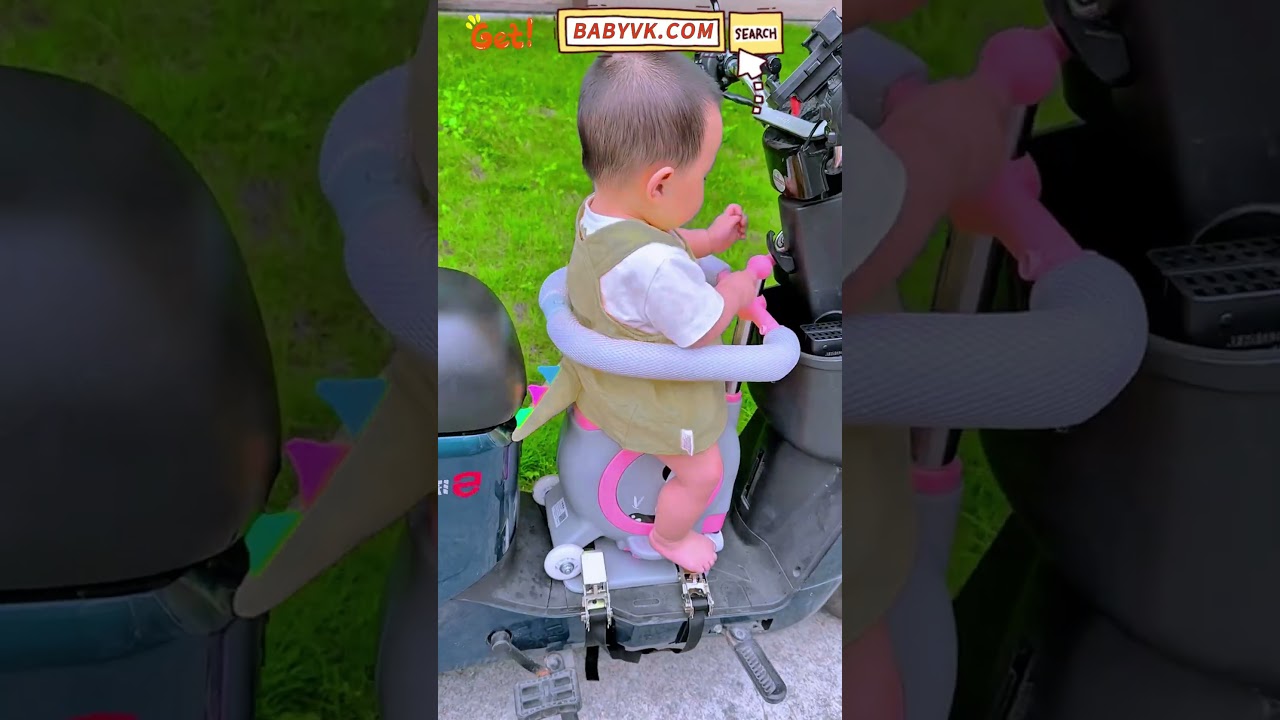 Your Baby&rsquo;s New Favorite Ride: The Electric Motorcycle Safety Seat! #BabyVK