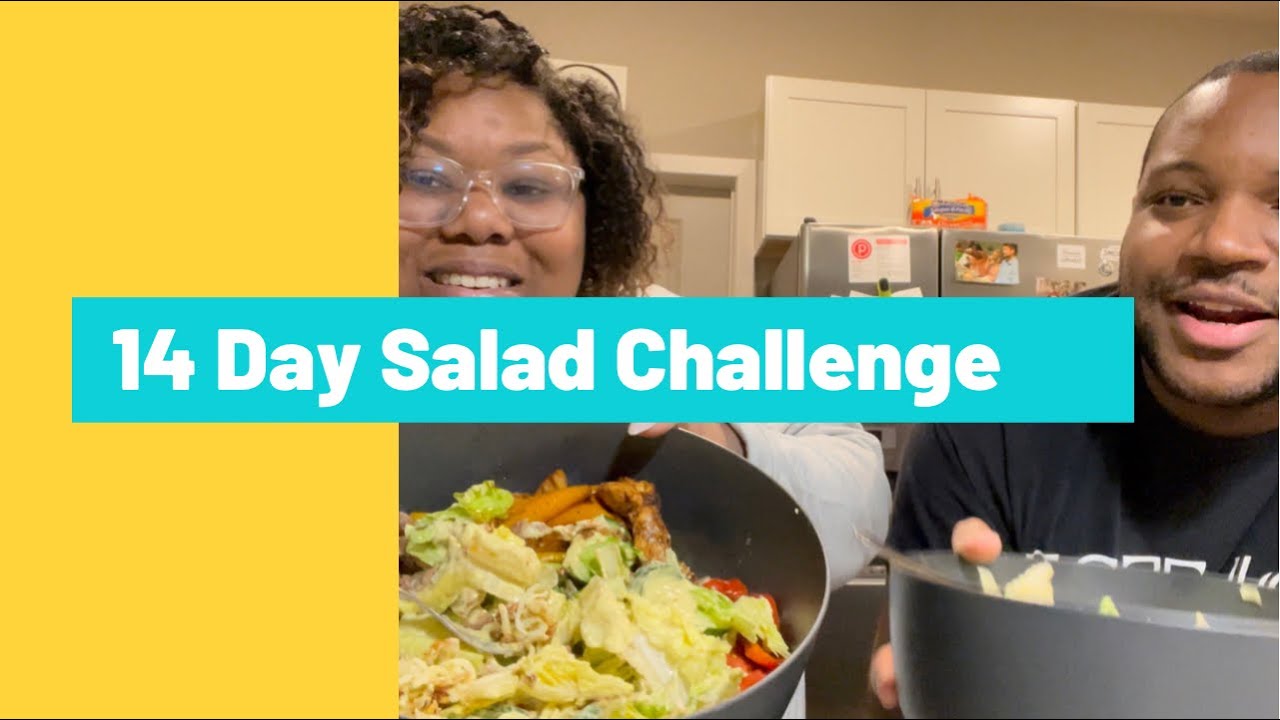 14 Day Salad Challenge | Healthy Diets | Weight loss