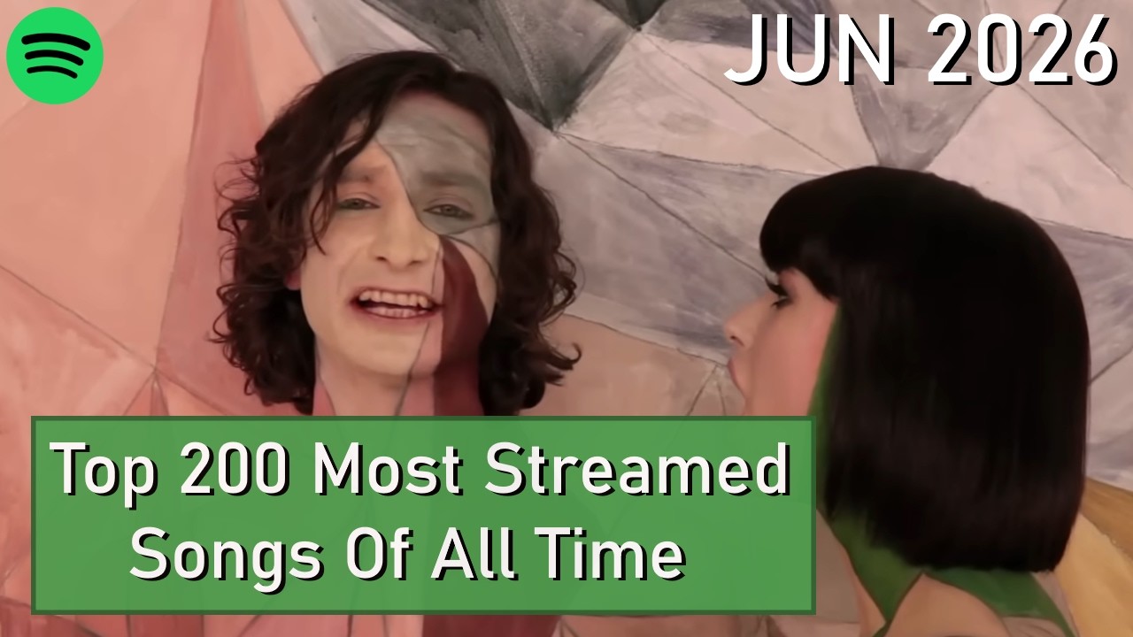 Top 200 Most Streamed Songs Of All Time [June 2026]