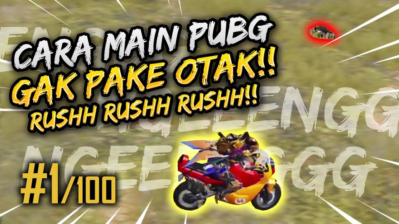 CARA SENANG MAIN PUBG SUPAYA GA STRESS! GA PAKE OTAK!!  | PUBG MOBILE