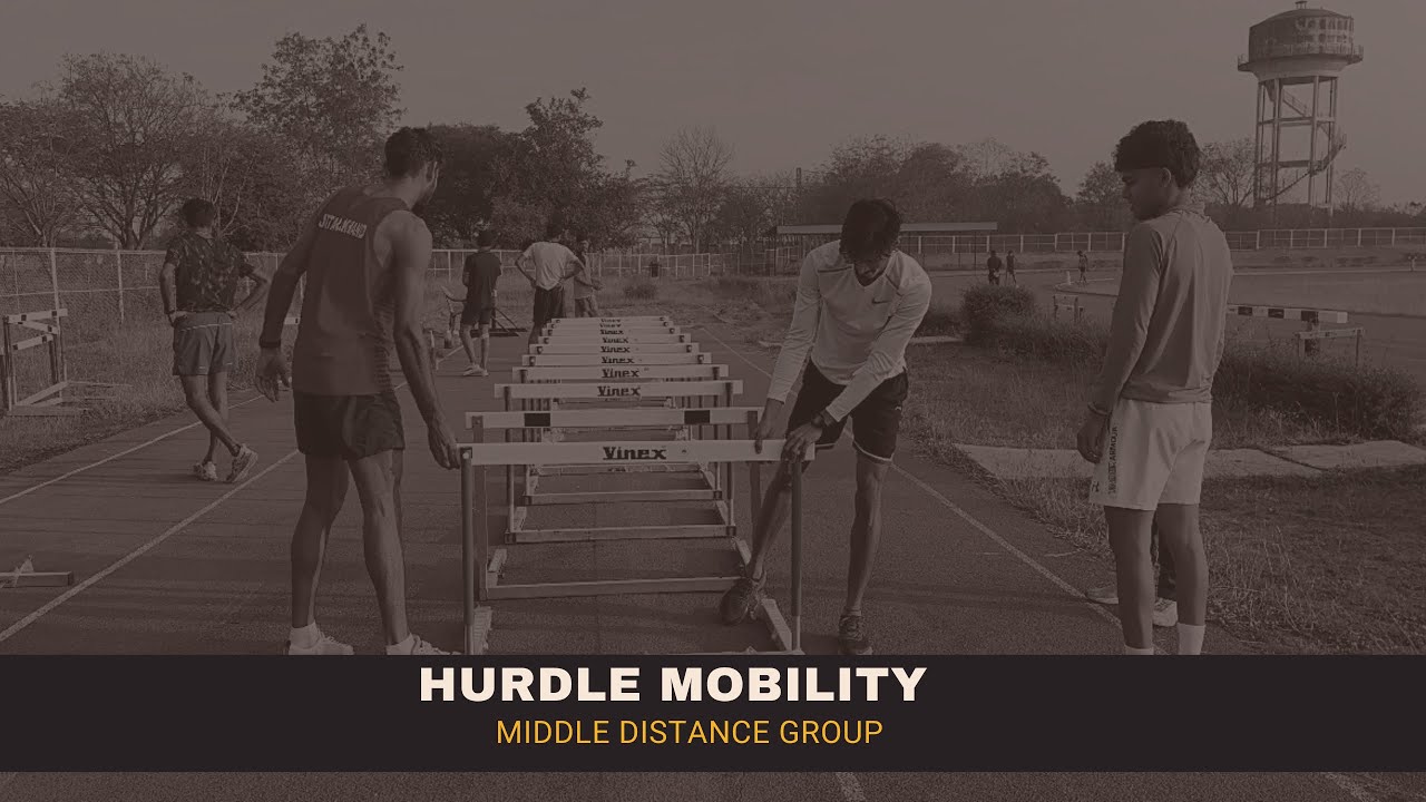 Hurdle Mobility Drills | For Runners 🏃 | #hurdledrills 