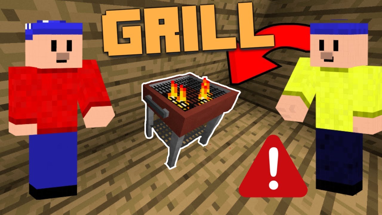 PAT A MAT V MINECRAFTU! | GRILL