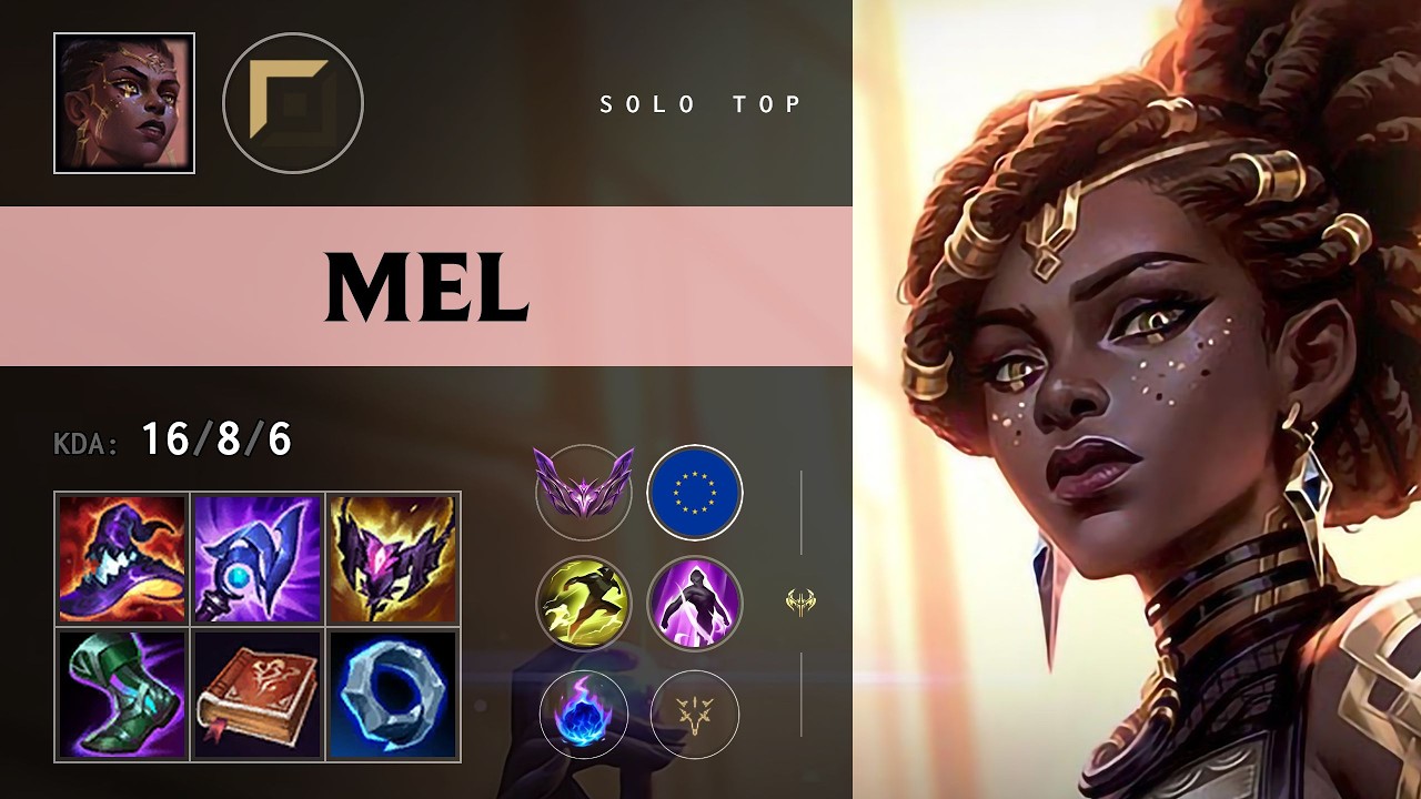 Mel Top vs Viktor - EUNE Master Patch 26.15