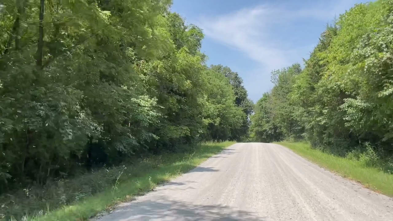 ♡ Take a Drive With Me ♡ Gravel Back Road with Real Nature Ambience 1 Hour ASMR