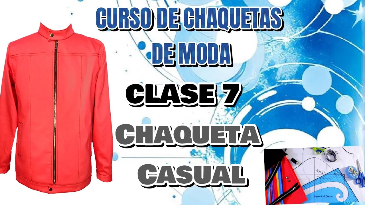 Chaqueta Casual - CLASE 7 | Curso de Chaquetas de Moda 