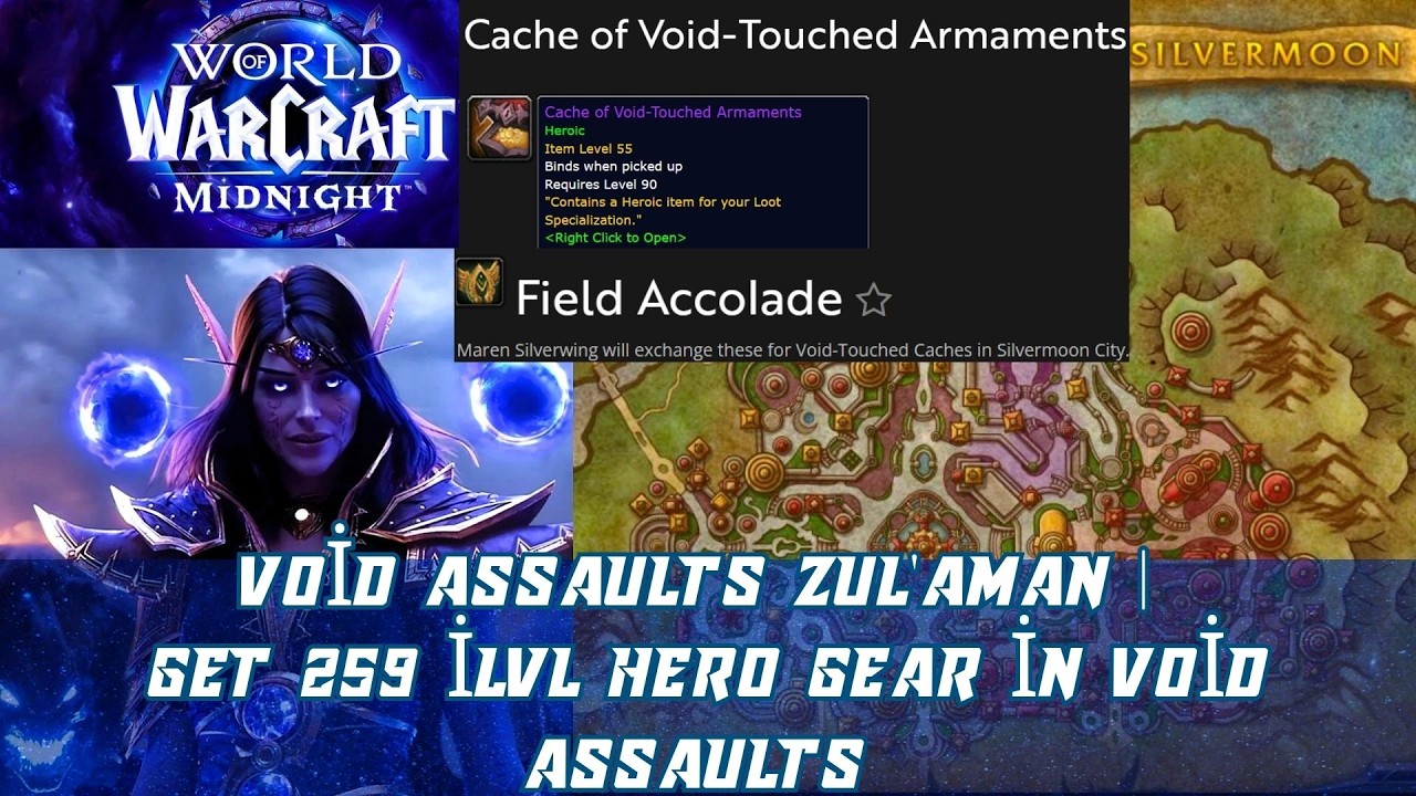 Void Assaults: Zul'Aman Quest | How to Use Field Accolade + Get 259 ilvl Hero Gear | Void Shmoid