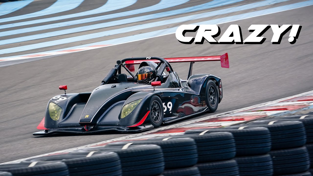 За рулем SUPER LIGHT Radical SR1 на трассе!