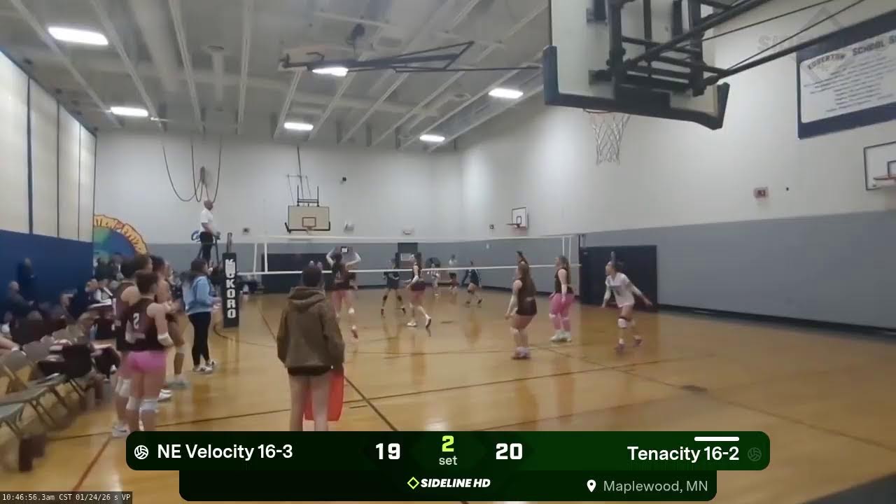 Tenacity 16-2 vs. NE Velocity 16-3 (2026.01.24)