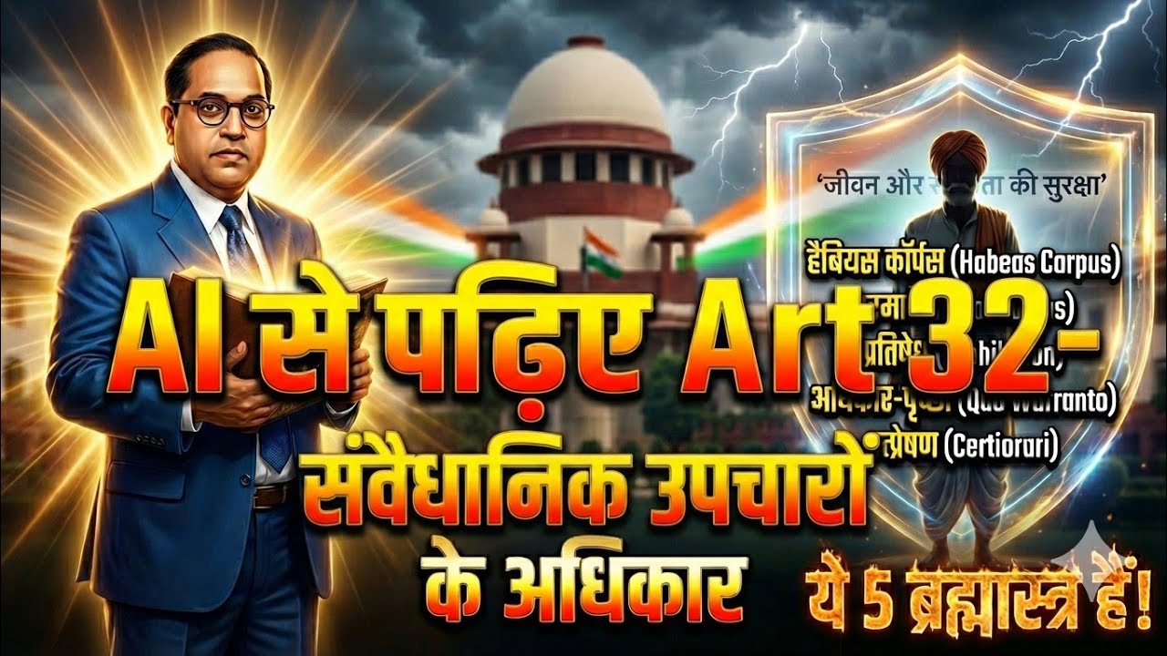 डॉ. बी.आर. अम्बेडकर द्वारा Article 32 को ‘Heart & Soul’ क्यों कहा गया?