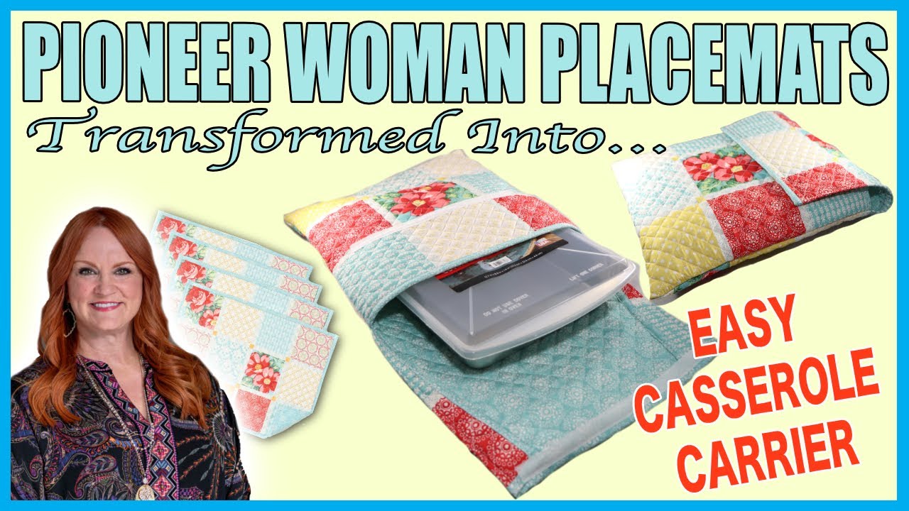 Салфетки Pioneer Woman преображаются: легко подставляются под запеканку!